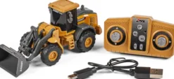 Mx - Rc Fjernstyret Mini Bulldozer - 1:64 - 8 Kanaler - Z6758A-1