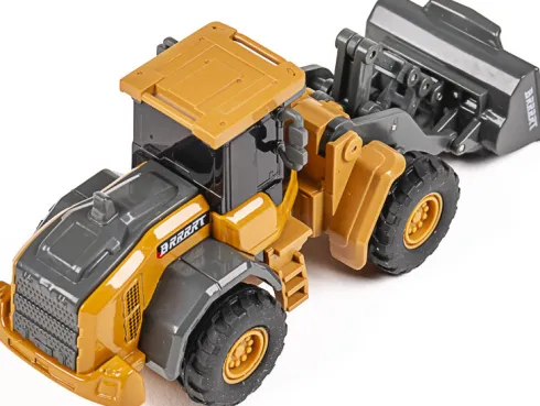 Mx - Rc Fjernstyret Mini Bulldozer - 1:64 - 8 Kanaler - Z6758A-1
