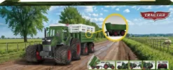 Mx - Tractor Z6951Aw - Fjernstyret Rc Traktor Med Trailer - Grøn