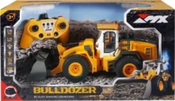 Mx Z6828A - Rc Fjernstyret Bulldozer - 2,4 Ghz - 9 Kanaler