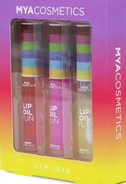 Mya Cosmetics - Læbeolie Sæt Til Børn - 3 Dele