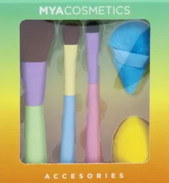 Mya Cosmetics - Makeup Børster Til Børn - 5 Dele
