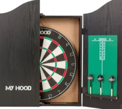 My Hood - Dart Skive Sæt Med Kabinet - Home Dart Center