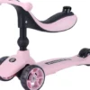 My Hood - 2-I-1 Løbecykel Og Løbehjul - Kick'n Ride - Pink