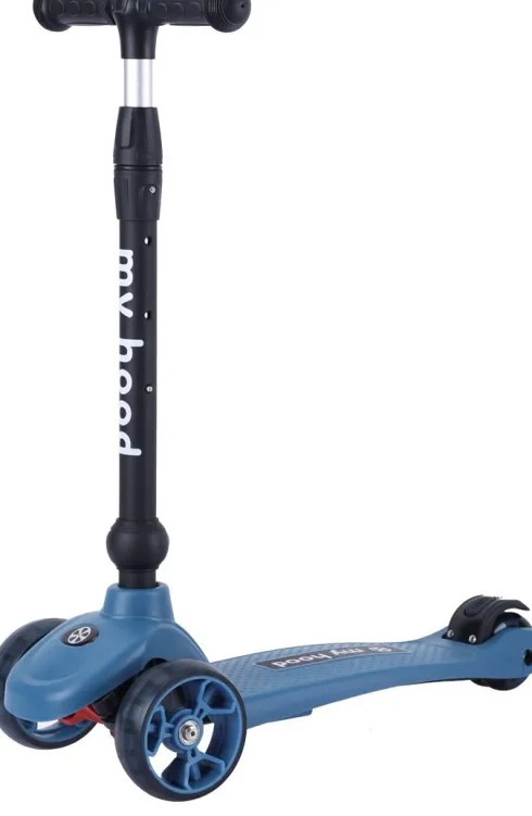 My Hood - 2-I-1 Løbecykel Og Løbehjul - Kick'n Ride - Blå