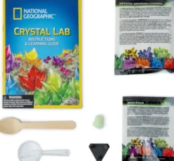 National Geographic - Glow-In-The-Dark Crystal Lab - Krystal Sæt