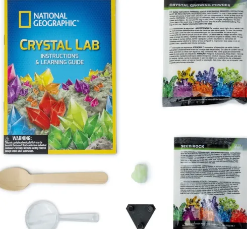 National Geographic - Glow-In-The-Dark Crystal Lab - Krystal Sæt