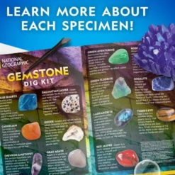 National Geographic - Jumbo Gemstone Dig Kit - Ædelstenssæt