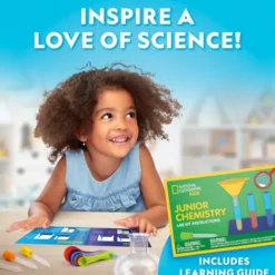 National Geographic - Junior Chemistry Lab Kit - Kemisæt