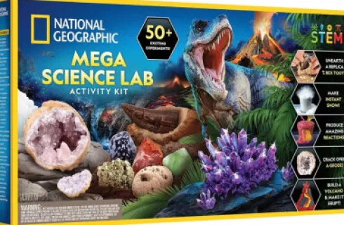 National Geographic - Mega Science Lab Activity Kit - Science Kit