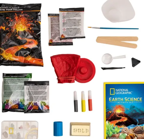 National Geographic - Mega Science Series Earth Science Kit - Eksperimentsæt