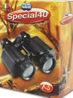Navir Børnekikkert - Special 40 Sort Med Itui