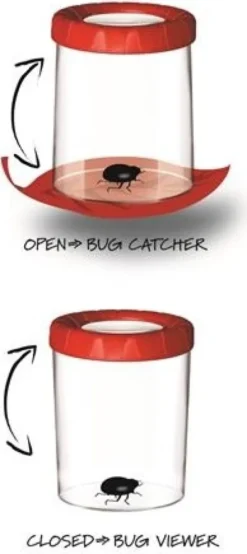 Navir | Mega Bug Viewer - Omvendt Display - Assorteret