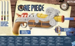 Nerf - One Piece Going Merry Blaster - 8 Skud - Hasbro G2979