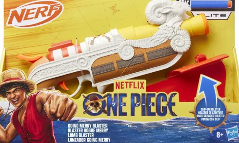Nerf - One Piece Going Merry Blaster - 8 Skud - Hasbro G2979