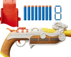 Nerf - One Piece Going Merry Blaster - 8 Skud - Hasbro G2979