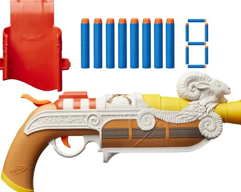Nerf - One Piece Going Merry Blaster - 8 Skud - Hasbro G2979
