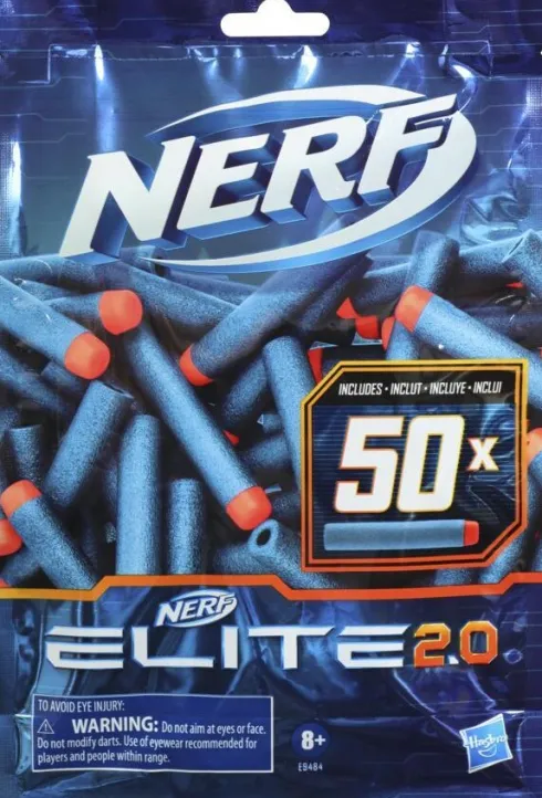 Nerf Skud - Elite 2.0 - 50 Darts
