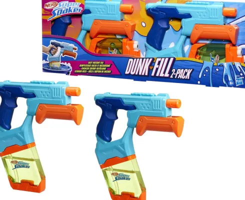 Nerf - Super Soaker - Dunk Fill 2-Pack Vandpistoler - G0995