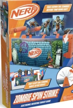 Nerf - Zombie Spin Strike - Elektronisk Skydeskivespil - Hasbro