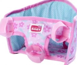 New Born - Baby Dukke Cykelsæde Med Sele - Simba Toys