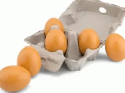 New Classic Toys - Æg I Træ - 6 Stk
