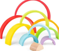 New Classic Toys - Regnbue Træklodser