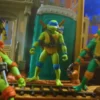 Ninja Turtles - Kostume Tilbehør - Ninja Reveal - Michelangelos Nunchaku