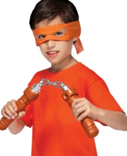 Ninja Turtles - Kostume Tilbehør - Ninja Reveal - Michelangelos Nunchaku