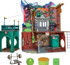 Ninja Turtles Legetøj - Mutant Mayhem - Sewer Lair Dlx Legesæt