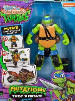 Ninja Turtles - Leonardo Mutations Trist 'N Mutate Figur