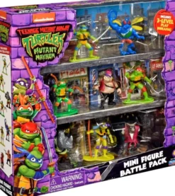 Ninja Turtles - Mutant Mayhem - Mini Figure Battle Pack