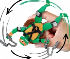 Ninja Turtles - Shell Spin Mikey Figur - 12 CM