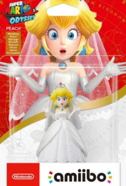 Nintendo Amiibo Figur - Prinsesse Peach I Brudekjole