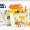 Noahs Ark Puttekasse - Træ - Safari - Small Foot
