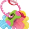 Nuby - Bide-Icybite Nøgler - 3M+Pink/Blå/Gu