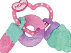Nuby - Icy Bite Sweets Bidering Pink/Turkis/Lilla + 3M