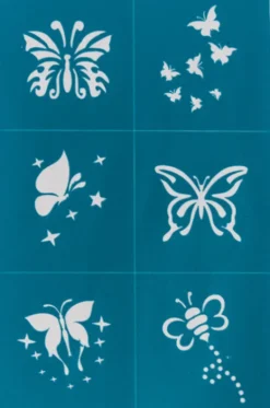 Oh Flossy - Ansigtmaling- Og Make-Up Stencils