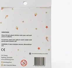 Oh Flossy - Neglestickers - Christmas