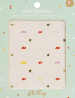 Oh Flossy - Neglestickers - Superhero