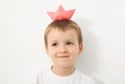 Oli & Carol - Origami Båd - Pink