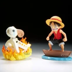 One Piece - Collectable Figure - Monkey.D.Luffy & Going Merry