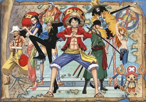 One Piece Puslespil - Anime Collection - Clementoni - 500 Brikker