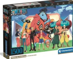 One Piece Puslespil - High Quality - 1500 Brikker - Clementoni