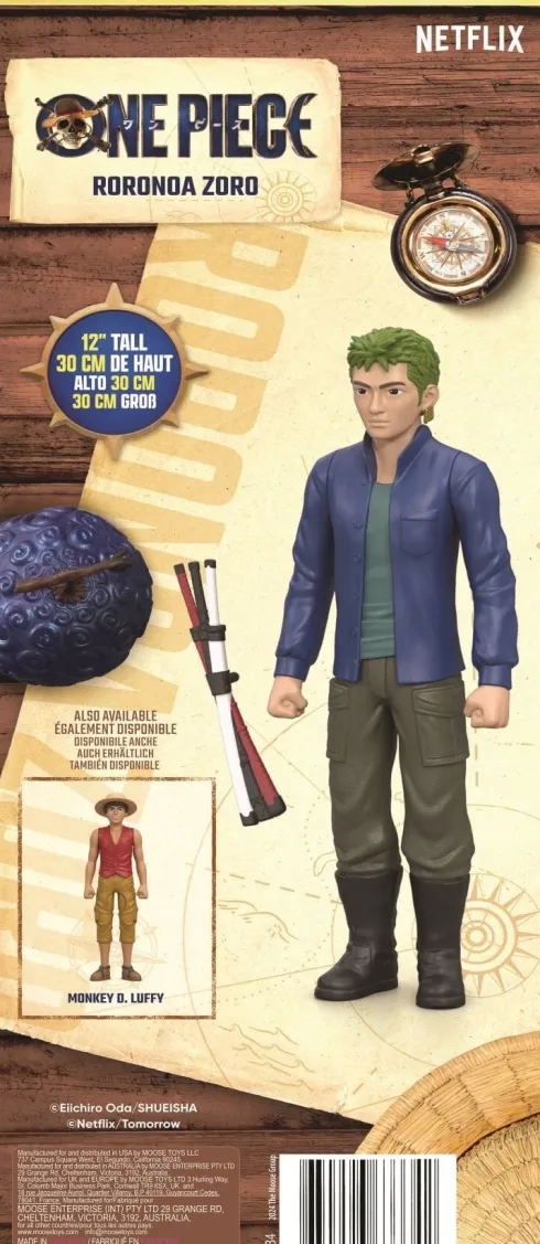 One Piece - Stor Actionfigur Zoro