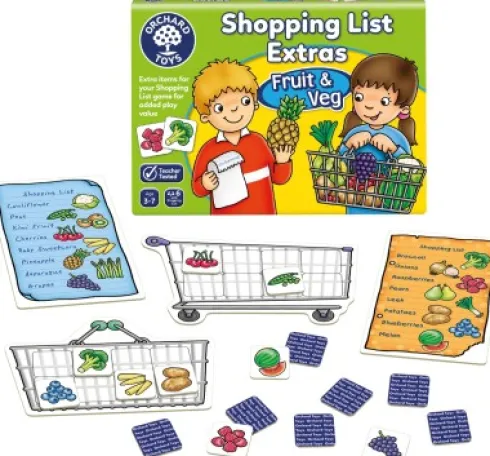 Orchard Toys - Indkøbsliste Ekstra Frugt & Grønt - 600090