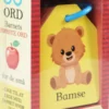 Ordkort Med Billede Til Børn - Mine Første Ord - Barbo Toys