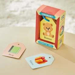 Ordkort Med Billede Til Børn - Mine Første Ord - Barbo Toys