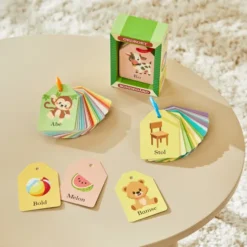Ordkort Med Billede Til Børn - På Bondegården - Barbo Toys