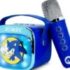 Otl - Light Up Wireless Karaoke Speaker W/ Microphone - Sonic The Hedgehog